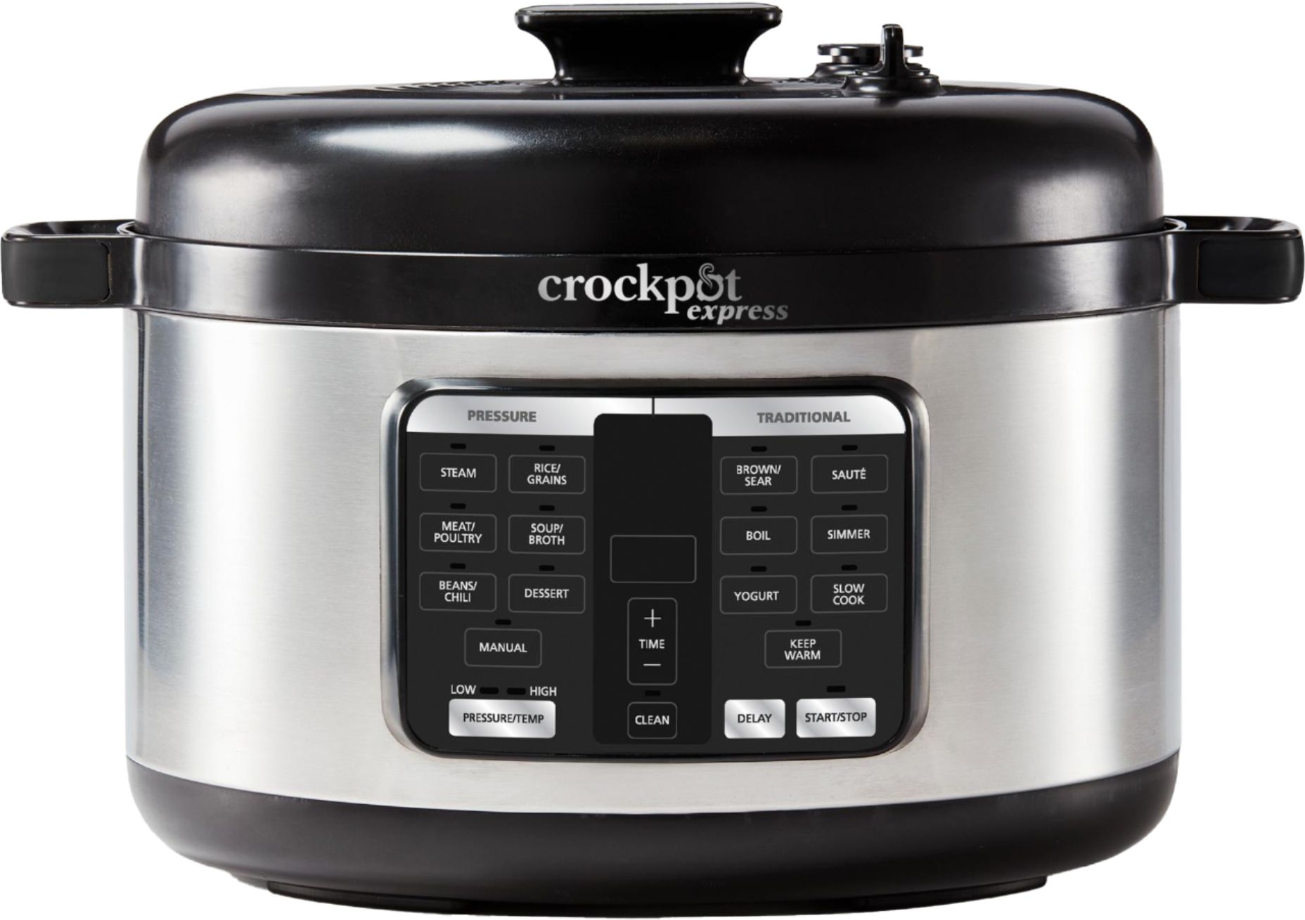 Crock-Pot Express Oval Multi Function Pressure Cooker Stainless Steel  2109296 - Best Buy