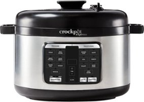 Crock-Pot - Express Oval Multi Function Pressure Cooker - Stainless Steel - Angle_Zoom