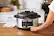 Alt View 12. Crock-Pot - Express Oval Multi Function Pressure Cooker - Stainless Steel.