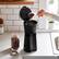 Alt View 11. Mr. Coffee - Iced Single Serve Coffee Maker with Reusable Tumbler, Stainless Steel Straws and Reusable Gold-Tone Coffee Filter, Black - Black.