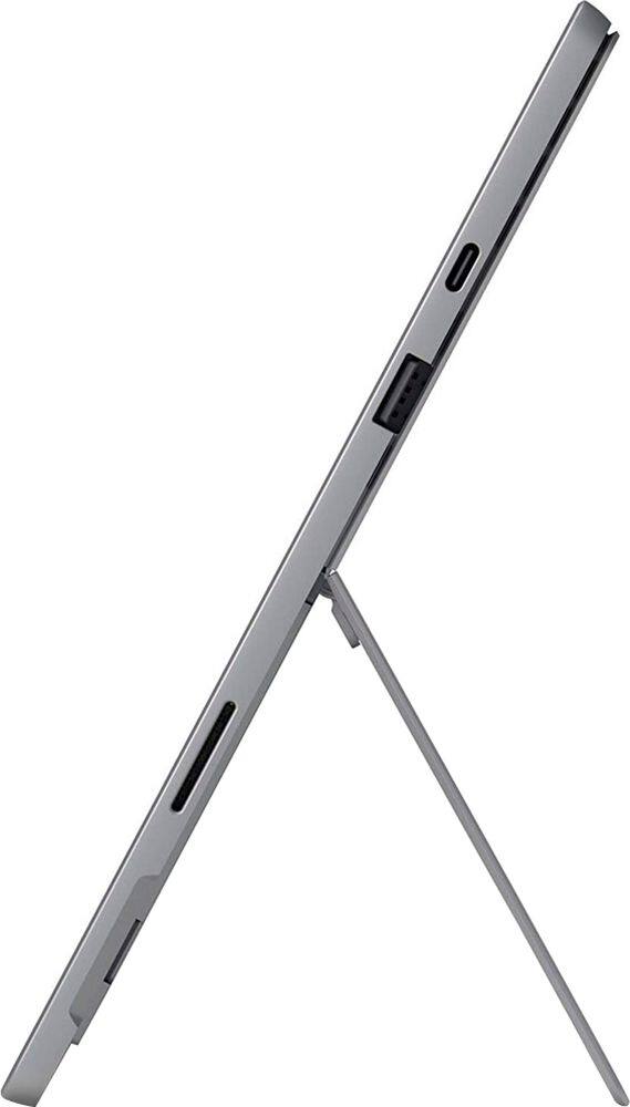 Angle View: Microsoft - Surface PRO-7  - 12.3" Touch-Screen Refurbished -8GB Memory - 256GB SSD - Platinum