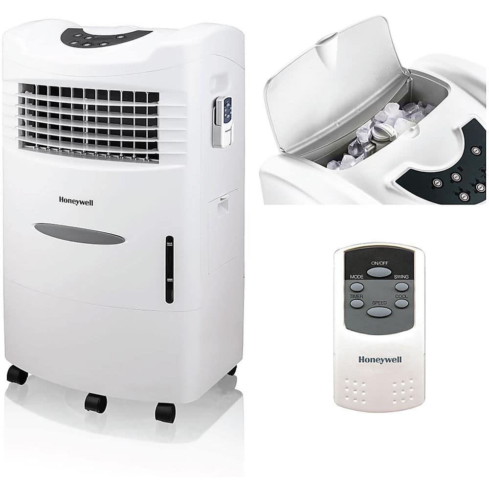 Honeywell – 470 CFM Indoor Evaporative Air Cooler (Swamp Cooler) with Remote Control – White Sansujyuku sansujyuku.com