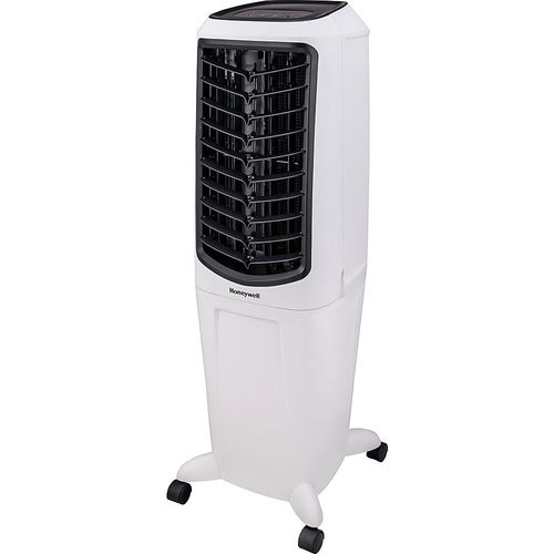 Honeywell 470 CFM Indoor Evaporative Air Cooler (Swamp Cooler) with Remote Control in White - White