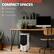 Compact Cooler for Compact Spaces: Low water alarm, 3 fan speeds, compact design.