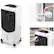 Front. Honeywell - 200 CFM Indoor Portable Evaporative Cooler - White.
