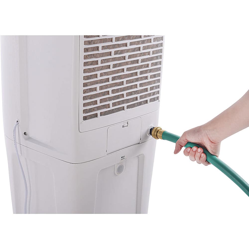 Alt View 27. Honeywell - 588 CFM Indoor Evaporative Air Cooler with Remote Control - White.