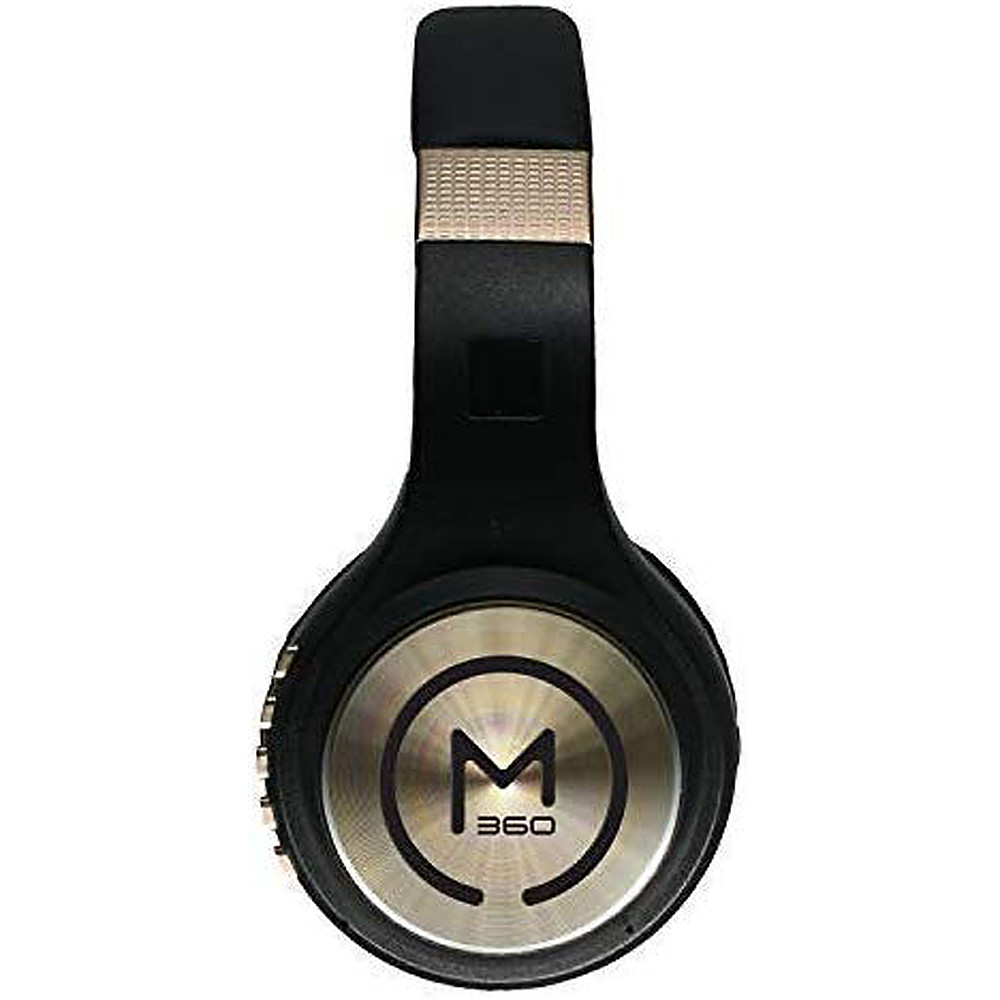 Morpheus 360 - SERENITY Wireless Over-the-Ear Headphones with Microphone - Black/Gold