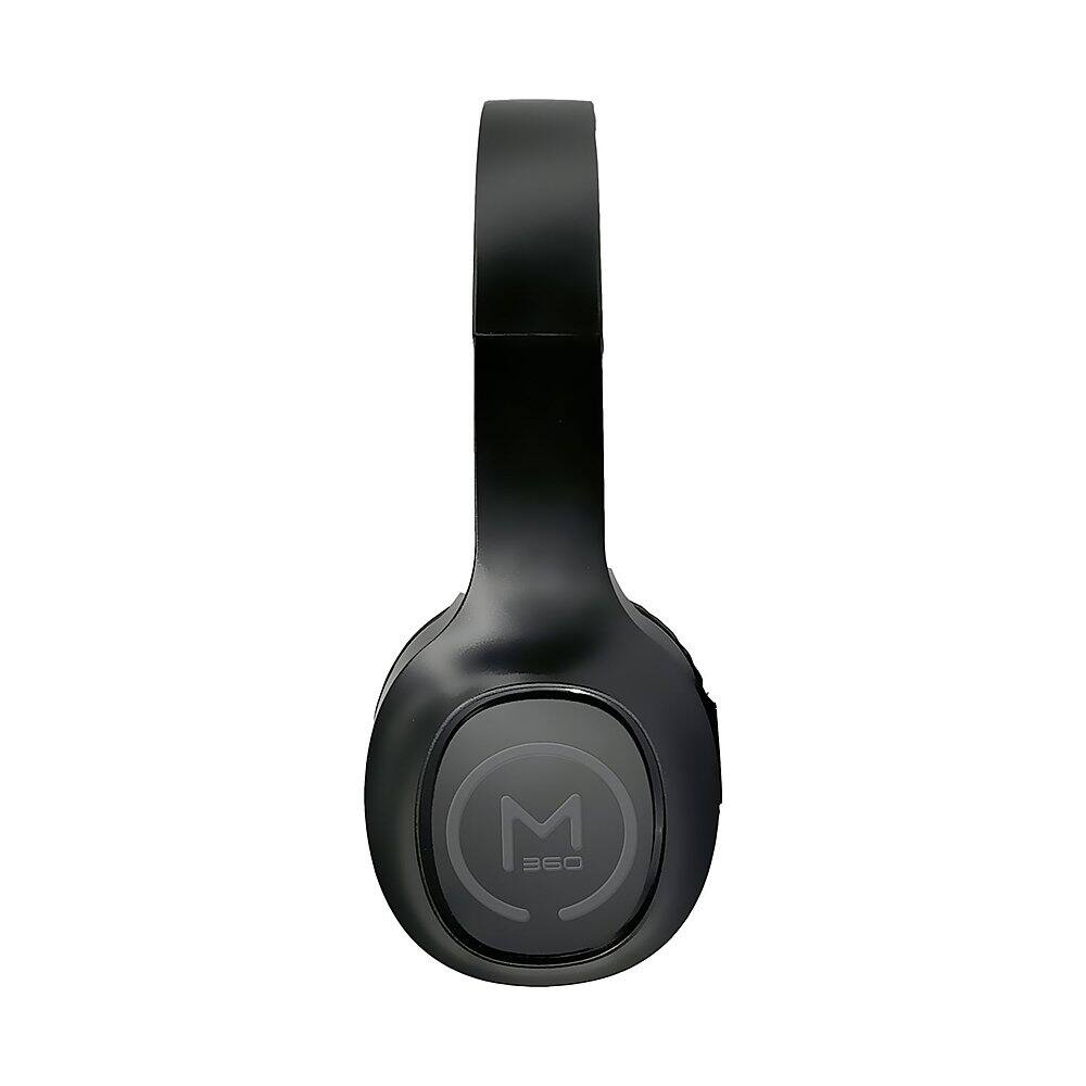 Alt View 11. Morpheus 360 - TREMORS Wireless On-the-Ear Headphones, Wireless Headset with Microphone - Black/Gray.