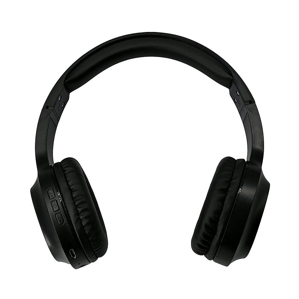 Alt View 13. Morpheus 360 - TREMORS Wireless On-the-Ear Headphones, Wireless Headset with Microphone - Black/Gray.