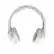 Alt View 12. Morpheus 360 - TREMORS Wireless On-the-Ear Headphones, Wireless Headset with Microphone - White/Silver.