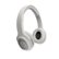 Alt View Zoom 14. Morpheus 360 - TREMORS Wireless On-the-Ear Headphones, Wireless Headset with Microphone - White/Silver.