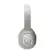 Alt View 15. Morpheus 360 - TREMORS Wireless On-the-Ear Headphones, Wireless Headset with Microphone - White/Silver.