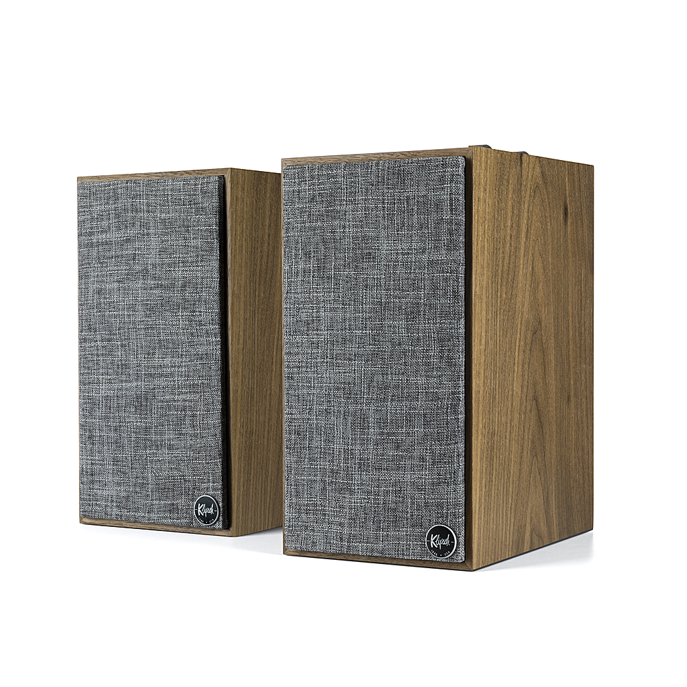 Angle View: Klipsch - The Fives Powered Speakers with HDMI-ARC - Walnut