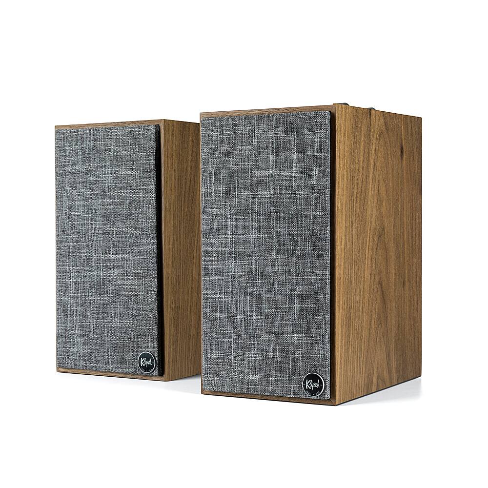 Angle. Klipsch - The Fives Powered Speakers with HDMI-ARC - Walnut.