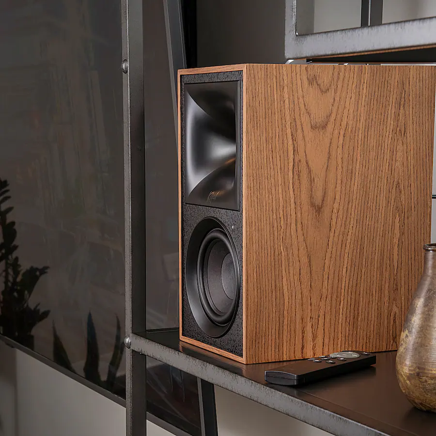 Klipsch The Fives Powered Speakers with HDMI ARC Walnut 1067562