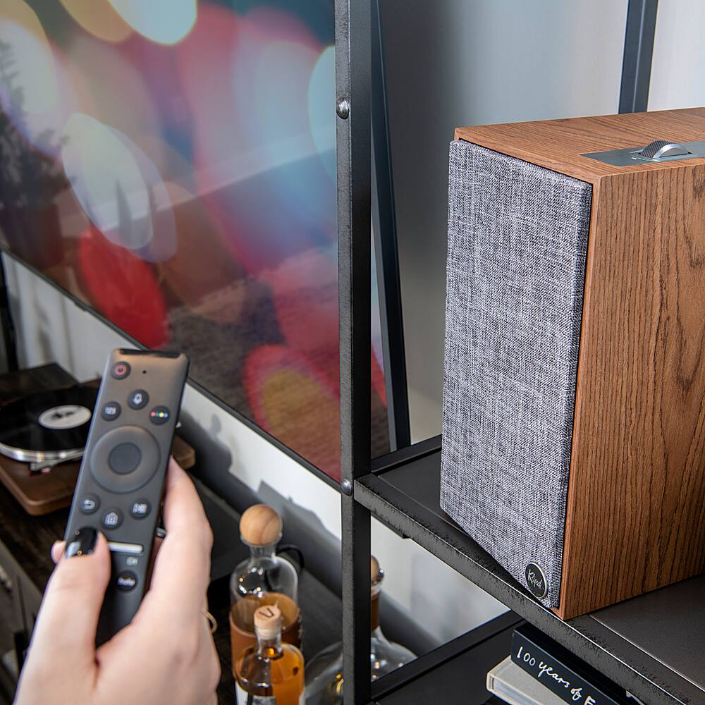 Alt View 16. Klipsch - The Fives Powered Speakers with HDMI-ARC - Walnut.