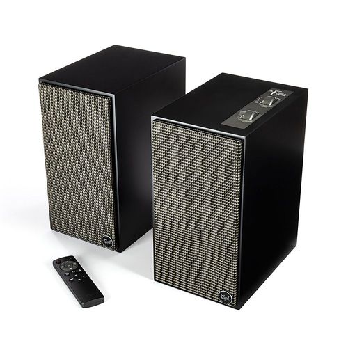 Klipsch - The Fives Powered Speakers with HDMI-ARC - Matte Black