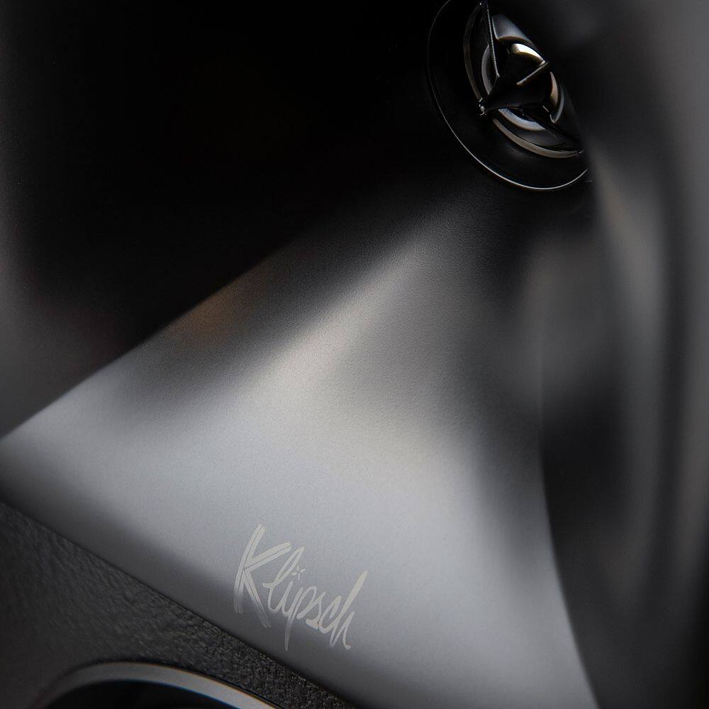 Alt View 13. Klipsch - The Fives Powered Speakers with HDMI-ARC - Matte Black.