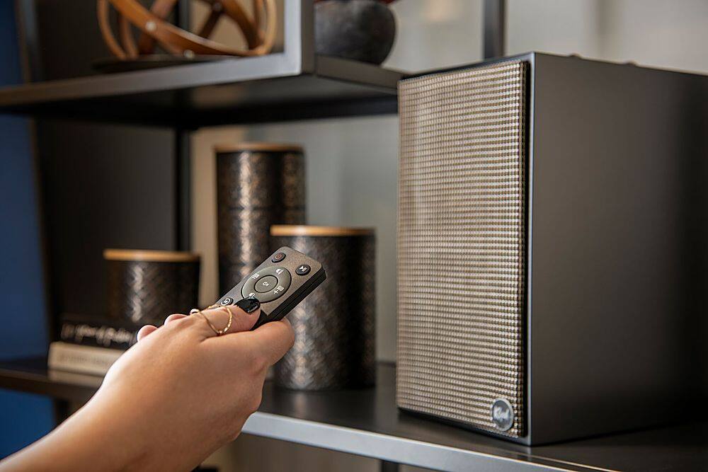 Alt View 19. Klipsch - The Fives Powered Speakers with HDMI-ARC - Matte Black.