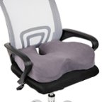 Mind Reader Memory Foam Office Chair Cushion, Black (MEMGEL-BLK