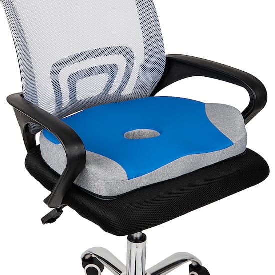 Mind Reader Ergonomic Seat Cushion Gel Chair Comfort Padding