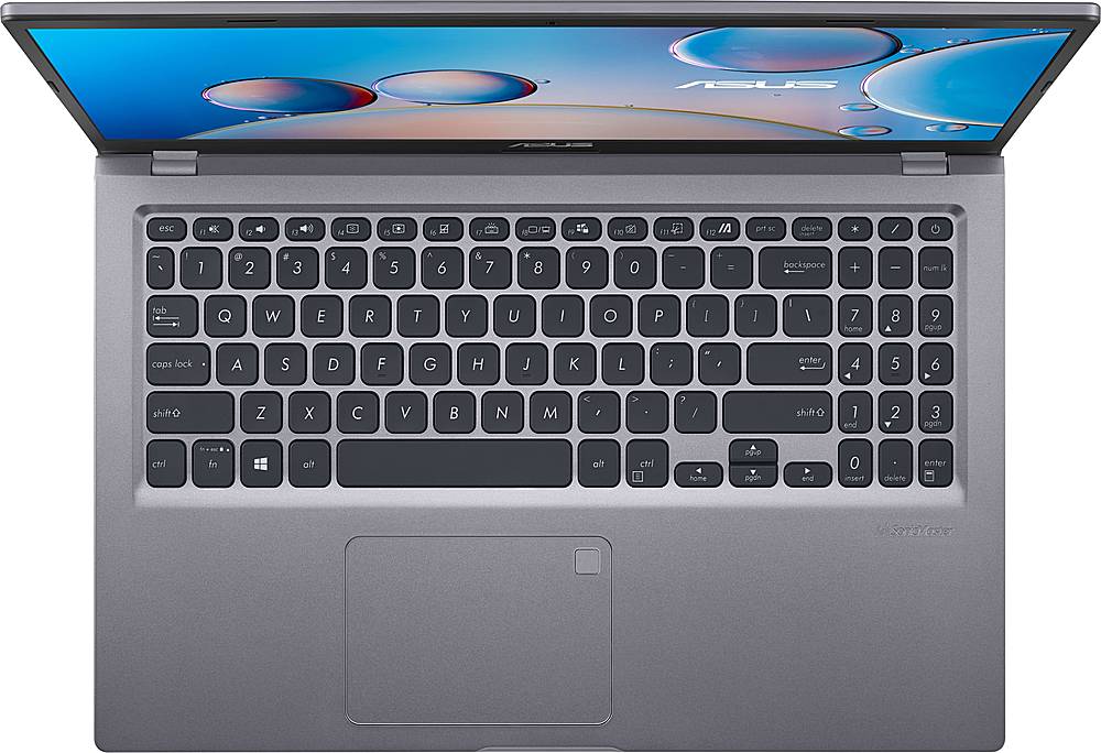 Best Buy: ASUS VivoBook 15 Solid Drive Memory 16GB State Slate Gray Laptop Ryzen M515UAES56 512GB 15.6\
