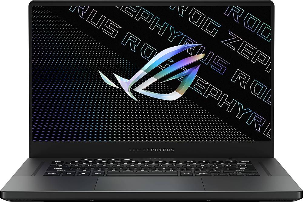 ASUS - ROG Zephyrus G15 15.6" QHD Laptop - AMD Ryzen 9 - 16GB Memory - NVIDIA GeForce RTX 3080 - 1TB Solid State Drive - Eclipse Gray