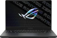 Front Zoom. ASUS - ROG Zephyrus G15 15.6" QHD Laptop - AMD Ryzen 9 - 16GB Memory - NVIDIA GeForce RTX 3080 - 1TB SSD - Eclipse Gray.