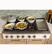 Alt View 37. Café - 48" Built-In Gas Cooktop with 6 Burners, Customizable - Stainless Steel.