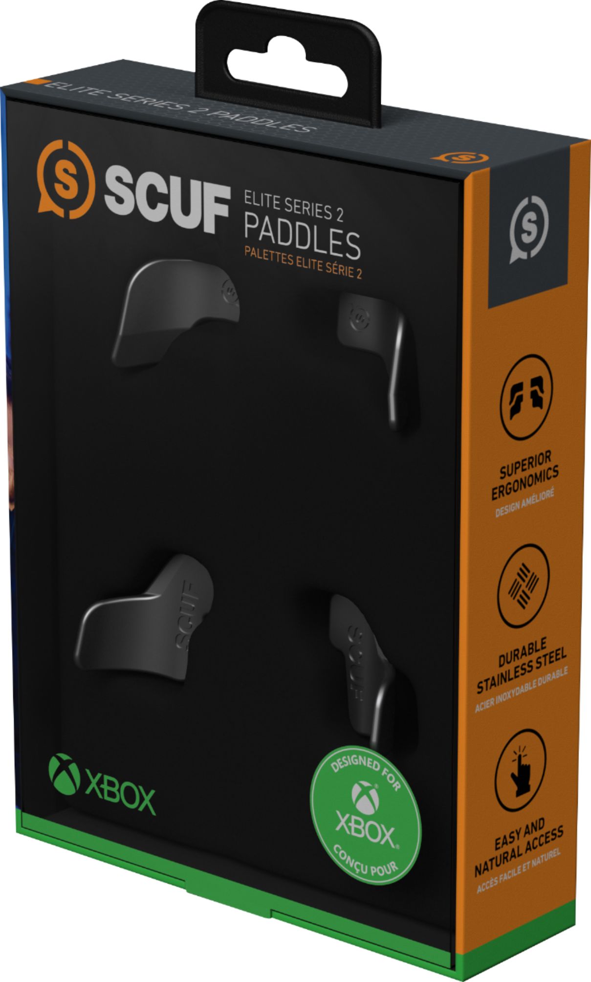 Back View: SCUF - Elite Series 2 Paddles for Xbox Elite Series 1 & 2
