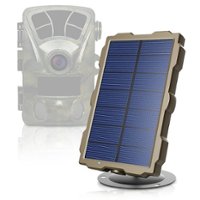Solar Panel for Rexing H1, H1 Blackhawk, H2, H3, H6 Trail Camera - Green - Front_Zoom