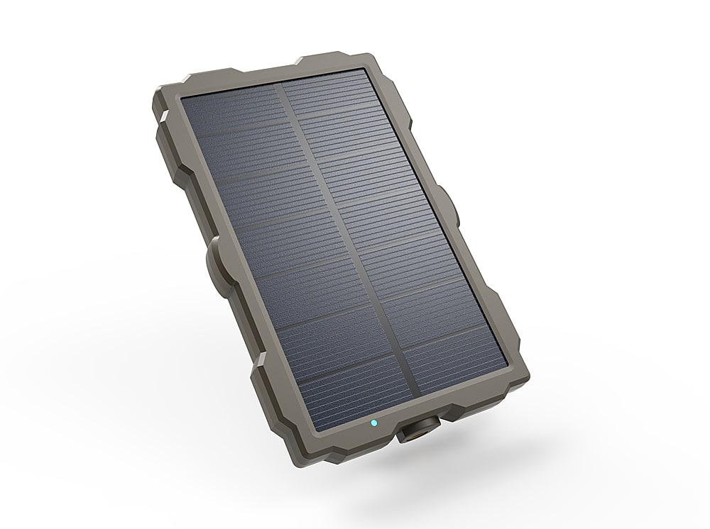 Alt View 11. Rexing - Solar Panel for Rexing H1, H1 Blackhawk, H2, H3, H6 Trail Camera - Green.