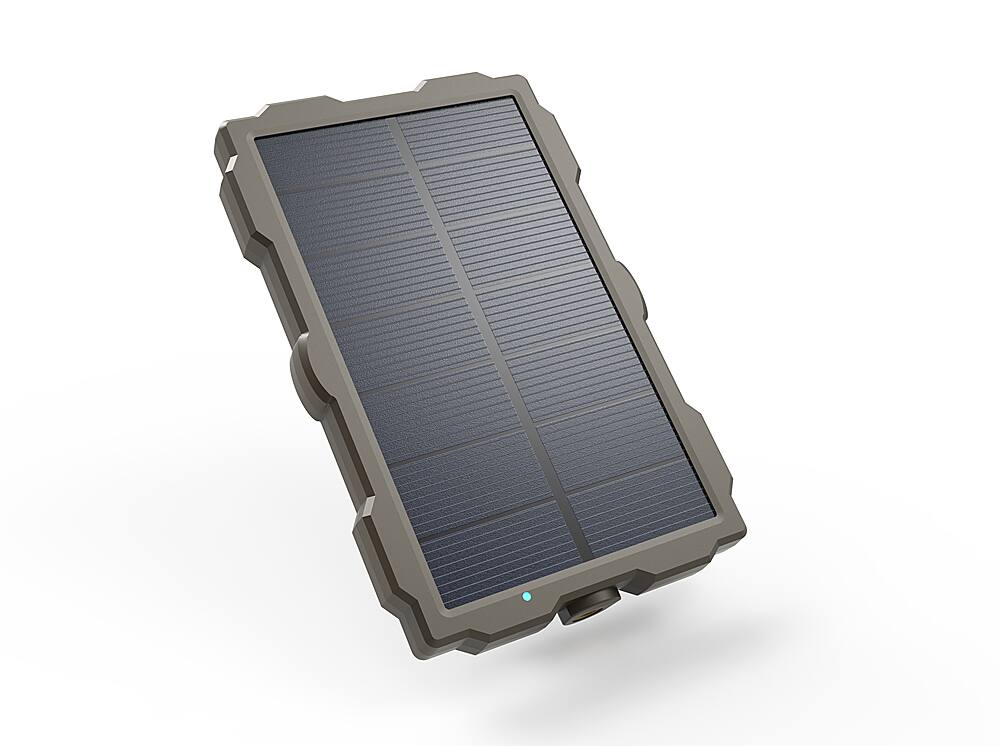 Alt View 11. Rexing - Solar Panel for Rexing H1, H1 Blackhawk, H2, H3, H6 Trail Camera - Green.