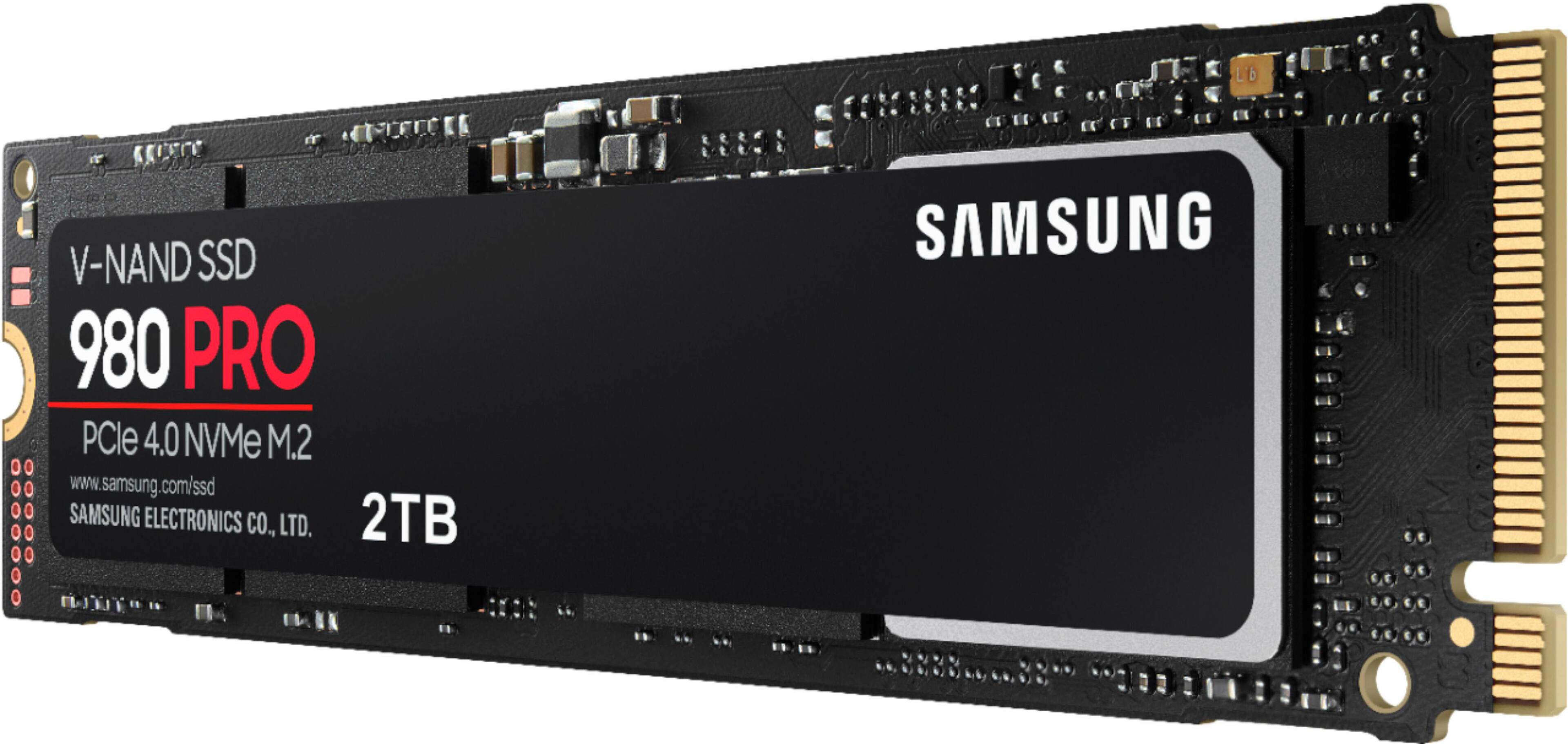 Alt View 12. Samsung - Geek Squad Certified Refurbished 980 PRO 2TB Internal SSD PCIe Gen 4 x4 NVMe - Black.