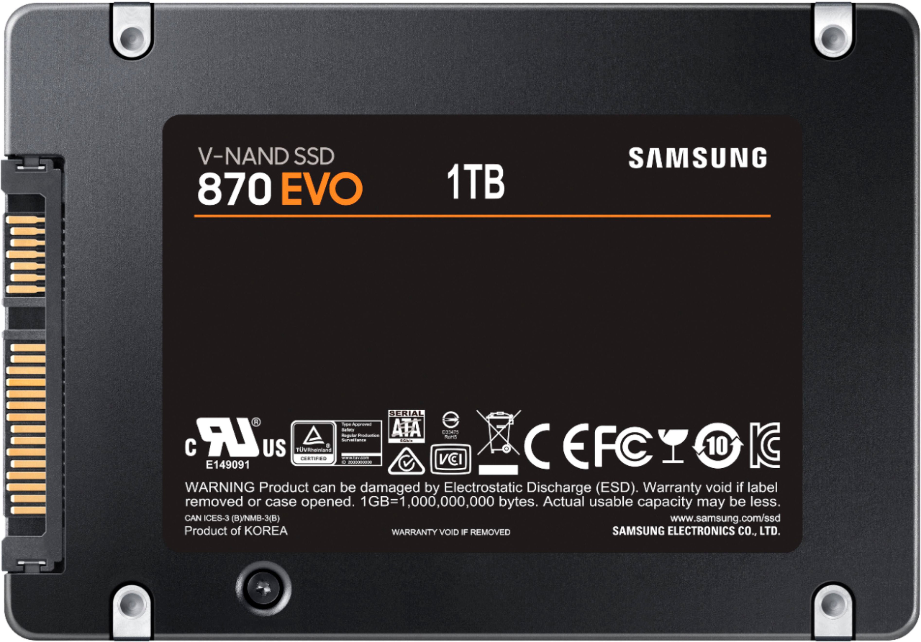 Best Buy: Samsung Geek Squad Certified Refurbished 970 EVO Plus 1TB  Internal SSD PCIe Gen 3 x4 NVMe GSRF MZ-V7S1T0BAM
