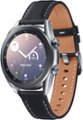 Alt View Zoom 11. Samsung - Geek Squad Certified Refurbished Galaxy Watch3 Smartwatch 41mm Stainless - Mystic Silver.