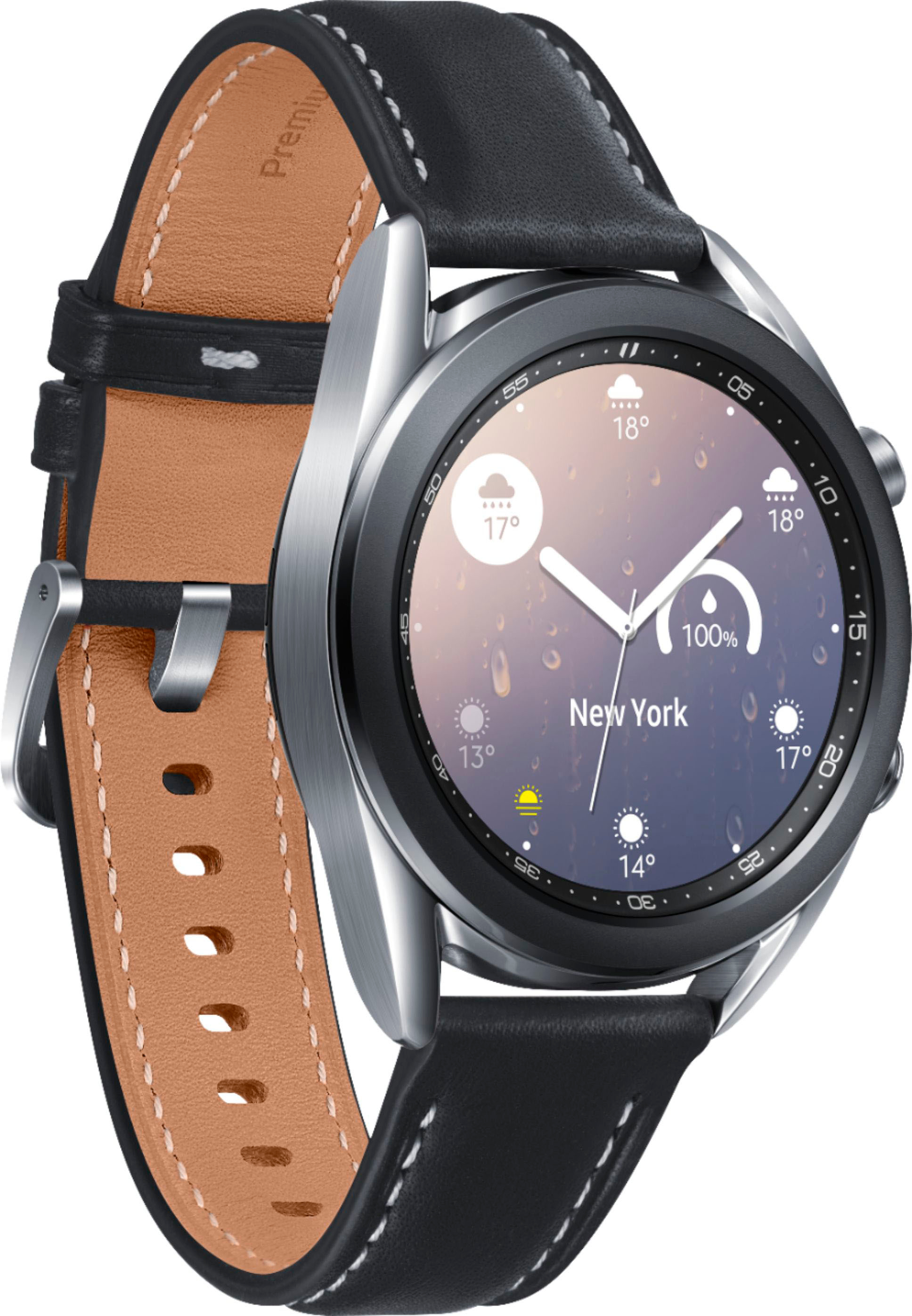 Samsung Geek Squad Certified Refurbished Galaxy Watch3 Smartwatch 