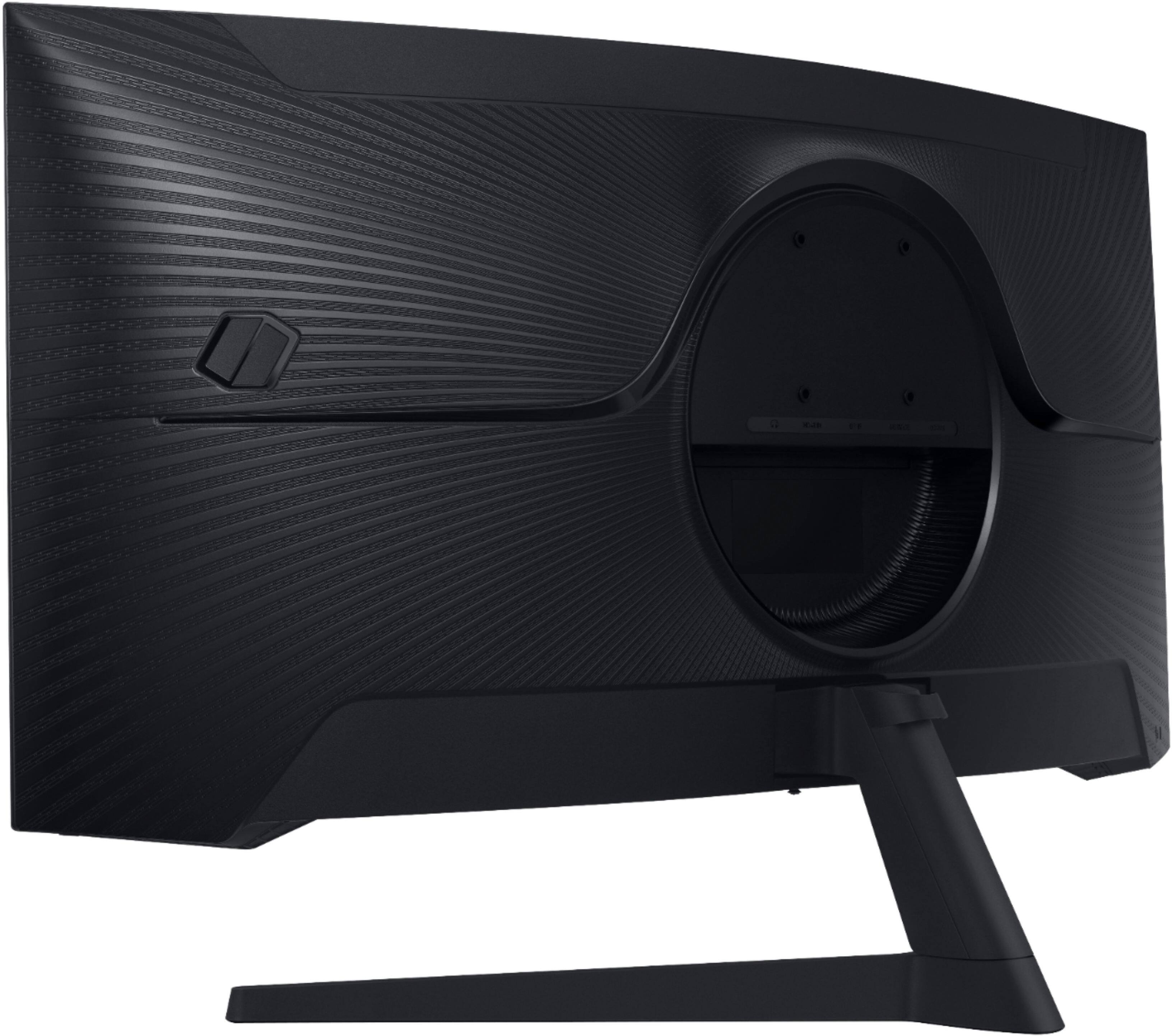 Alt View 18. Samsung - Geek Squad Certified Refurbished Odyssey G5 34" LED Curved FreeSync Monitor With HDR - Black.