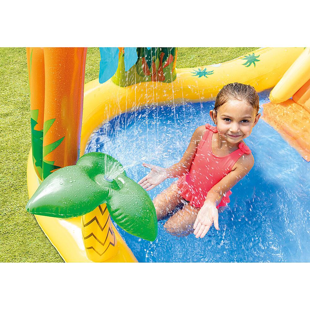 Alt View 19. Intex - Dinosaur Play Center Inflatable Kids Set Swimming Pool.