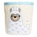 Front Zoom. 3 Sprouts - Cute Canvas Storage Bin Laundry/Toy Basket for Baby and Kids, Llama.