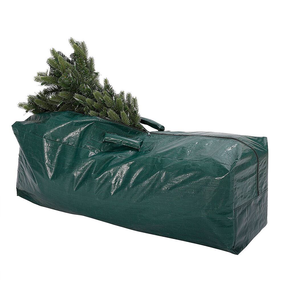 Best Buy Home Heritage Plastic Christmas Tree Storage Bag Green