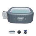 Alt View Zoom 11. Coleman - SaluSpa Portable Inflatable Outdoor AirJet Square Hot Tub.