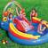 Alt View 13. Intex - Rainbow Slide Kids Play Inflatable Pool Ring Center.