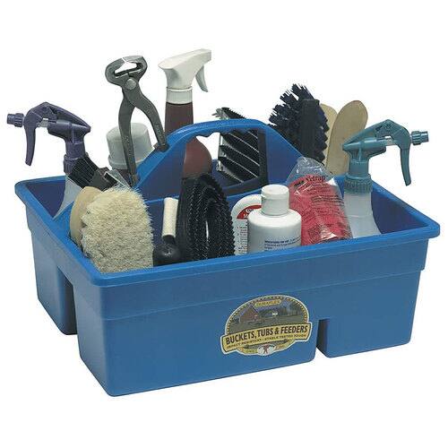 Little Giant - Stable Supplies Plastic Organization DuraTote Box - Blue