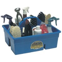 Little Giant - Stable Supplies Plastic Organization DuraTote Box - Blue - Front_Zoom