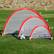 Alt View 14. GoSports - Portable Pop Up Soccer Goals, Wide Nets for Outdoor & Backyard - Red.