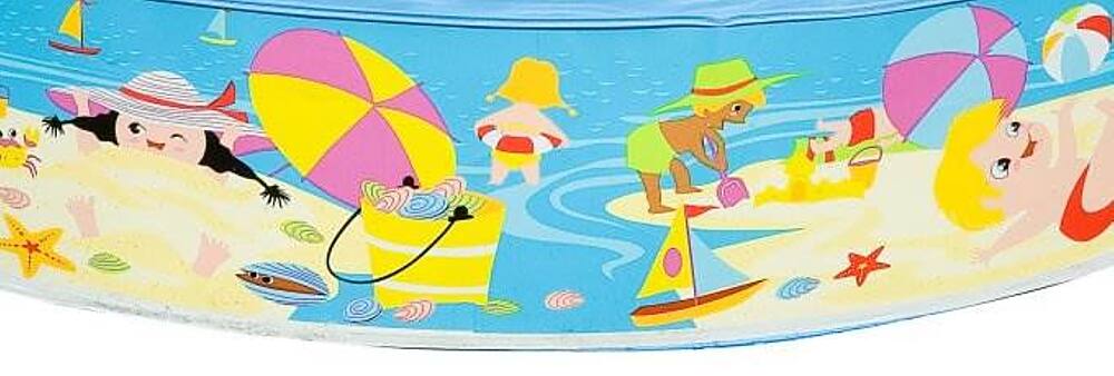 Alt View 12. Intex - Beach Days Snapset Instant Kids Childrens Swimming Pool.