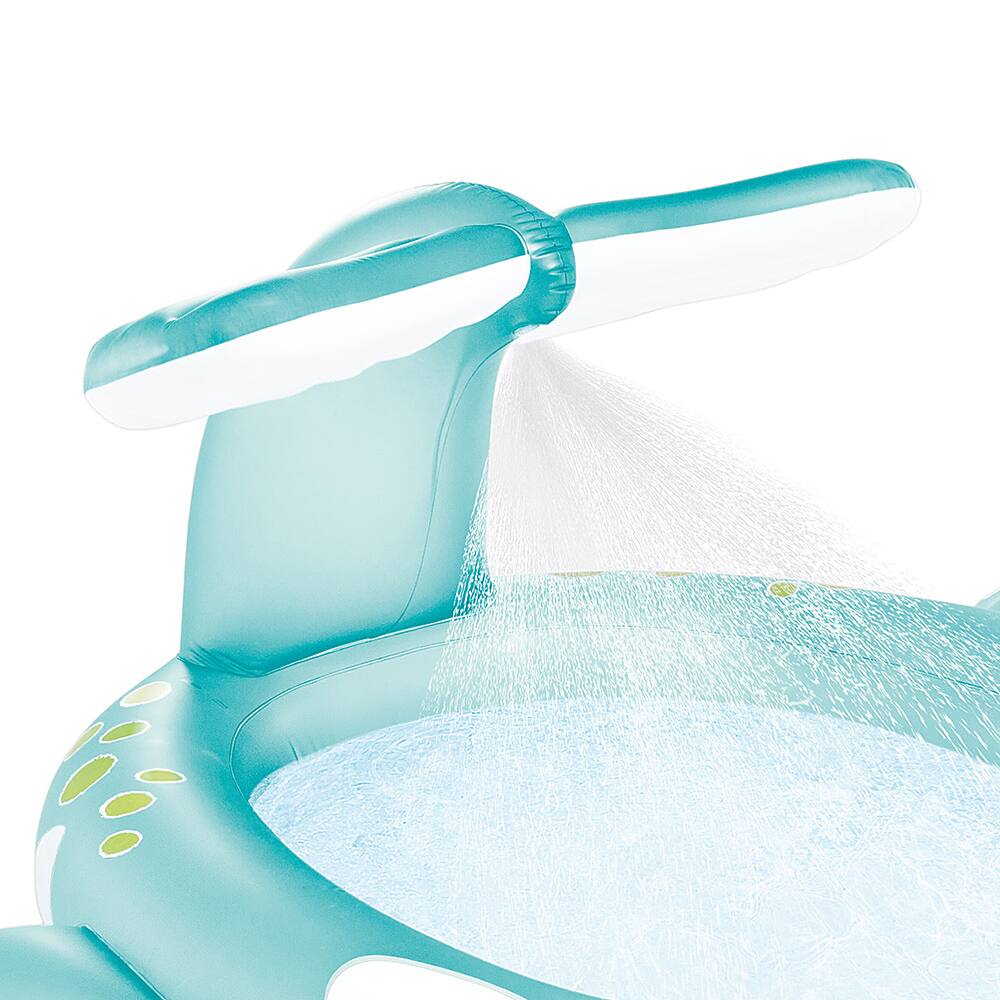 Alt View 14. Intex - Inflatable Whale Spray Kiddie Pool for Kids 2+.