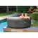 Alt View 14. Intex - SimpleSpa 4 Person Inflatable Portable Hot Tub with Pump & Cover.