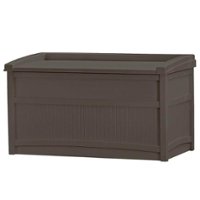 Suncast - Horizontal Stay Dry Outdoor Deck Storage Box with Seat - Java - Alt_View_Zoom_11